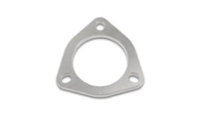 Load image into Gallery viewer, Vibrant 3-Bolt Titanium Flange 2.50in ID - Main Product View