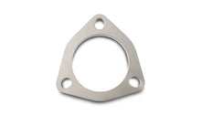 Load image into Gallery viewer, Vibrant 3-Bolt Titanium Flange 2.50in ID - Side View