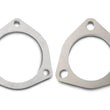 Load image into Gallery viewer, Vibrant 3-Bolt Titanium Flange 2.50in ID - Back View