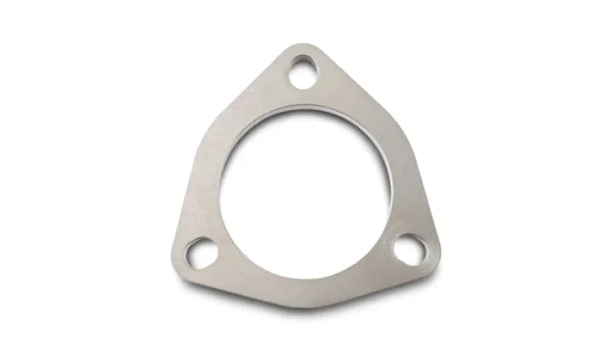 Vibrant 3-Bolt Titanium Flange 2.50in ID - Side View