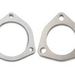 Load image into Gallery viewer, Vibrant 3-Bolt Titanium Flange 2.50in ID - Back View