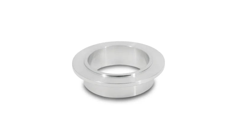 Vibrant 304 SS V-band Turbo Inlet Flange for PTE Medium Frame Turbo - Side View
