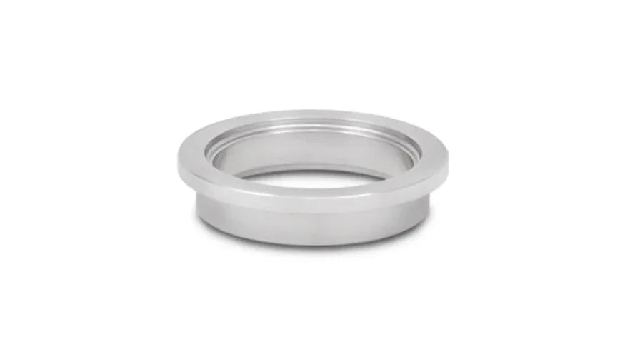 Vibrant 304 Stainless Steel V-Band Wastegate Flange Tial V60 60mm - Outlet Side - Side View