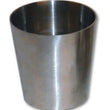 Load image into Gallery viewer, Vibrant 3.0in x 1.5in T304 Stainless Steel Straight Reducer - 6in Length - Detail View
