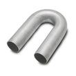 Load image into Gallery viewer, Vibrant 321 Stainless Steel 180 Degree Mandrel Bend 1.75in OD x 2.625in CLR 16 Gauge Wall Thickness - Side View