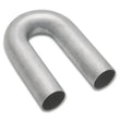 Load image into Gallery viewer, Vibrant 321 Stainless Steel 180 Degree Mandrel Bend 2.25in OD x 3.375in CLR 16 Gauge Wall Thickness - Main Product View