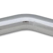 Load image into Gallery viewer, Vibrant 3.25in O.D. Universal Aluminum Tubing (45 Degree) 3.25in CLR 5in Leg Length - Side View