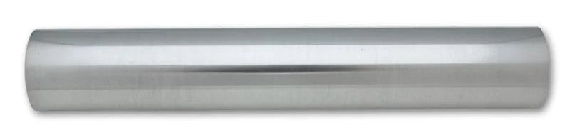 Vibrant 3.25in O.D. Universal Aluminum Tubing (Straight) - Polished - Back View