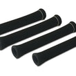 Load image into Gallery viewer, Vibrant 3/4in Dia Spark Plug Boot Insulator (4/Pack) Black color - Side View