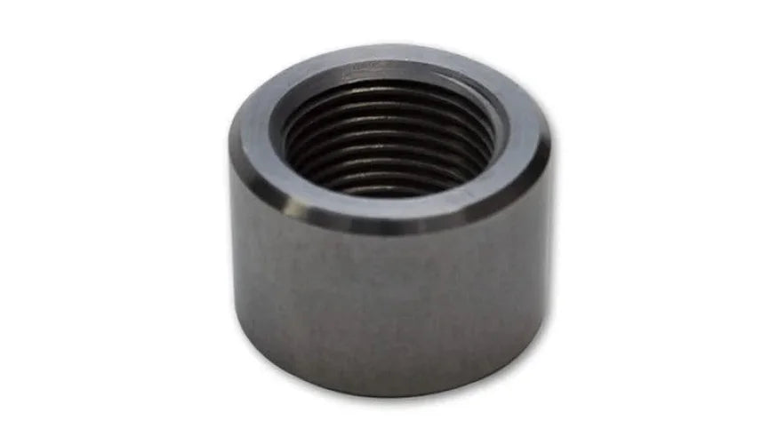 Vibrant 3/4in NPT Female Weld Bung (1-3/8in OD) - Aluminum - Side View