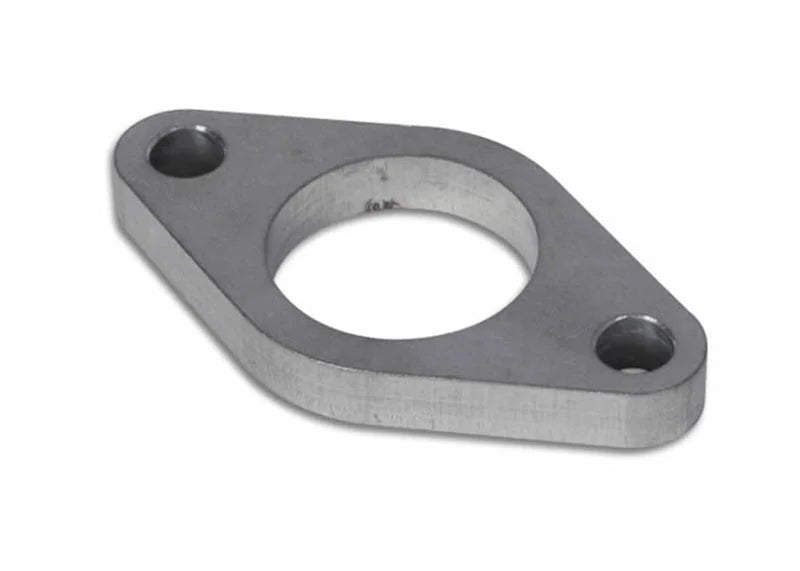 Vibrant 35-38mm External WG Flange Tapped Hole Tial/Turbonetic/Turbosmart Mild Steel 3/8in Thick - Side View
