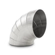 Load image into Gallery viewer, Vibrant 3.50in O.D. T304 SS Pie Cuts - Set of 6 - Side View