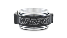 Load image into Gallery viewer, Vibrant 3.5in O.D. Aluminized HD 2.0 Clamp Assembly - Anodized Black - Main Product View