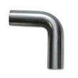 Load image into Gallery viewer, Vibrant 3.5in O.D. T304 SS 90 deg Mandrel Bend 6in x 6in leg lengths (5.5in Centerline Radius) - Main Product View