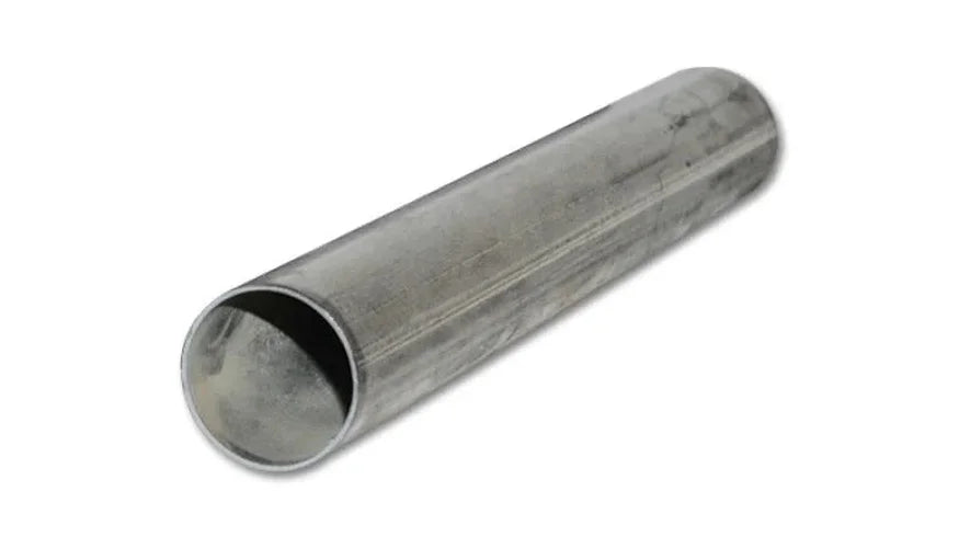 Vibrant 3.5in O.D. T304 SS Straight Tubing (16 ga) - 5 foot length - Side View