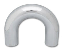 Load image into Gallery viewer, Vibrant 3.5in O.D. Universal Aluminum Tubing (180 degree Bend) - Polished - Detail View