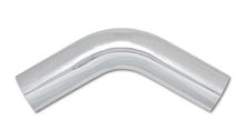Load image into Gallery viewer, Vibrant 3.5in O.D. Universal Aluminum Tubing (60 degree Bend) - Polished - Main Product View