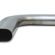 Load image into Gallery viewer, Vibrant 3.5in Oval (Nominal Size) T304 SS 90 deg Mandrel Bend 6in x 6in leg lengths - Main Product View