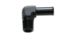 Load image into Gallery viewer, Vibrant 3/8 NPT to 5/16 Barb 90 Degree Fitting - Side View