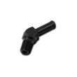 Load image into Gallery viewer, Vibrant 3/8NPT to 3/8 Barb 45 Degree Fitting - Side View