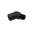 Load image into Gallery viewer, Vibrant 3/8in NPT Female to Male 45 Degree Pipe Adapter Fitting - Side View