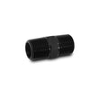 Load image into Gallery viewer, Vibrant 3/8in NPT x 3/8in NPT Straight Union Pipe Adapter Fitting - Aluminum - Side View