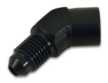 Load image into Gallery viewer, Vibrant -3AN to 1/8in NPT 45 Degree Adapter Fitting - Back View