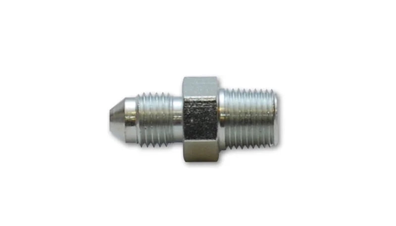 Vibrant -3AN to 1/8in NPT Straight Adapter Fitting - Steel - Main Product View