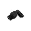 Load image into Gallery viewer, Vibrant -3AN to 1/8in NPT Swivel 90 Degree Adapter Fitting - Side View