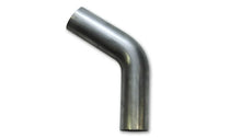 Load image into Gallery viewer, Vibrant 3in O.D. T304 SS 60 deg Mandrel Bend 6in x 6in leg lengths (5in Centerline Radius) - Main Product View
