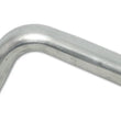 Load image into Gallery viewer, Vibrant 3in Oval (Nominal Size) T304 SS 90 deg VERTICAL Mandrel Bend 6in x 6in leg lengths - Main Product View