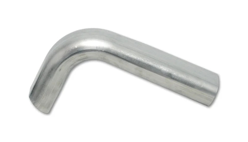 Vibrant 3in Oval (Nominal Size) T304 SS 90 deg VERTICAL Mandrel Bend 6in x 6in leg lengths - Main Product View