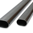 Load image into Gallery viewer, Vibrant 3in Oval (Nominal Size) T304 SS Straight Tubing (16 ga) - 5 foot length - Main Product View