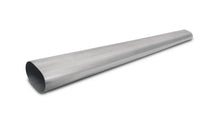 Load image into Gallery viewer, Vibrant 3in Oval (Nominal Size) T304 SS Straight Tubing (16 ga) - 5 foot length - Side View