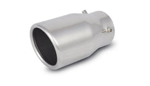 Load image into Gallery viewer, Vibrant 3in Round SS Bolt-On Exhaust Tip (Single Wall Angle Cut Rolled Edge) - Main Product View