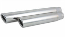 Load image into Gallery viewer, Vibrant 3in Round SS Exhaust Tip (Single Wall Angle Cut Rolled Edge) - Main Product View