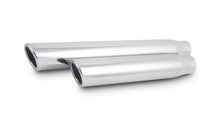 Load image into Gallery viewer, Vibrant 3in Round SS Exhaust Tip (Single Wall Angle Cut Rolled Edge) - Installation View