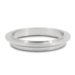Load image into Gallery viewer, Vibrant 3in V-band Turbo Outlet Flange for PTE Med Frame Turbo - Side View