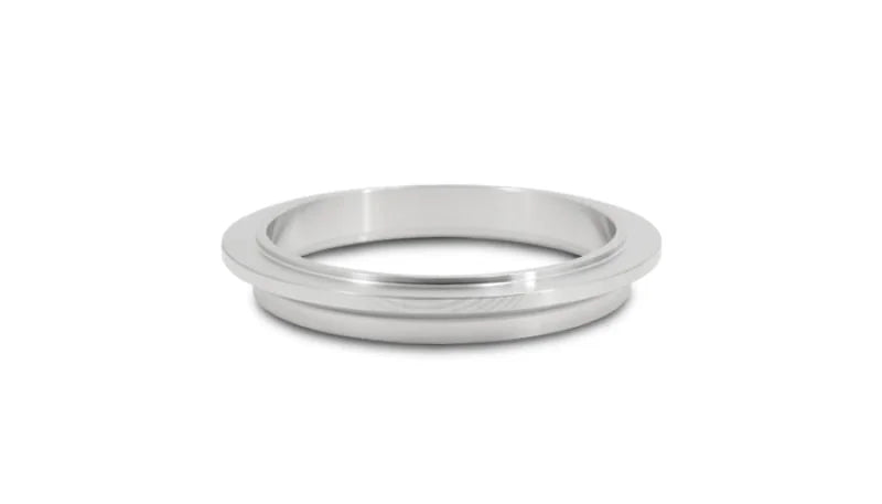 Vibrant 3in V-band Turbo Outlet Flange for PTE Med Frame Turbo - Side View