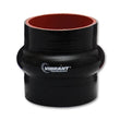 Load image into Gallery viewer, Vibrant 4 Ply Hump Hose - 1.75in I.D. x 3in Long - Black - Side View
