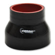 Load image into Gallery viewer, Vibrant 4 Ply Reducer Coupler 3in ID x 2.5in ID x 4.5n Long - Black - Detail View