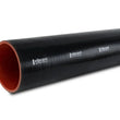 Load image into Gallery viewer, Vibrant 4 Ply Reinforced Silicone Straight Hose Coupling - 1.75in I.D. x 12in long (BLACK) - Main Product View