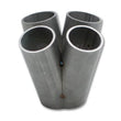 Load image into Gallery viewer, Vibrant 4 into 1 SS Turbo Mani Collector for All T4 in Flange 48mm Pipe OD 4.75in tall 78mmx64mm out - Main Product View