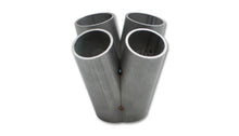 Load image into Gallery viewer, Vibrant 4 into 1 SS Turbo Mani Collector for All T4 in Flange 48mm Pipe OD 4.75in tall 78mmx64mm out - Main Product View
