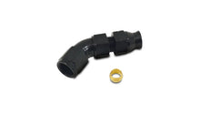 Load image into Gallery viewer, Vibrant 45 Degree 3/8in Tube to Female 6AN Adapter - Side View
