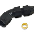 Load image into Gallery viewer, Vibrant 45 Degree 5/16in Tube to Female 6AN Adapter - Main Product View