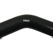 Load image into Gallery viewer, Vibrant 45 Degree Silicone Elbow 3.125in ID x 4.50in Leg Length - Black - Back View