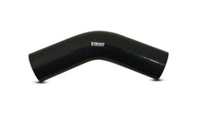 Load image into Gallery viewer, Vibrant 45 Degree Silicone Elbow 3.125in ID x 4.50in Leg Length - Black - Back View
