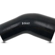 Load image into Gallery viewer, Vibrant 45 Degree Silicone Transition Elbow Hose ID 2.25in x 2.00in - Back View