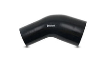 Load image into Gallery viewer, Vibrant 45 Degree Silicone Transition Elbow Hose ID 2.75in x 2.25in - Back View